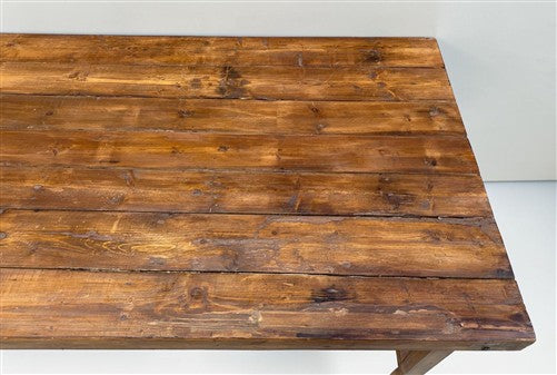 Wood Folding Table (72x36) Reclaimed Wood Farmhouse Dining Table A166