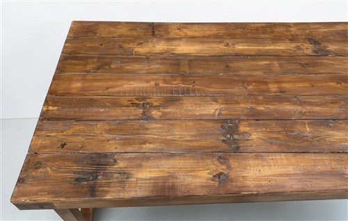 Wood Folding Table (72x36) Reclaimed Wood Farmhouse Dining Table A166