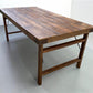 Wood Folding Table (72x36) Reclaimed Wood Farmhouse Dining Table A166