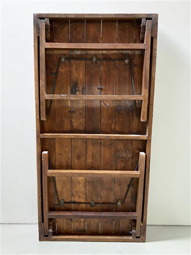 Wood Folding Table (72x36) Reclaimed Wood Farmhouse Dining Table A166