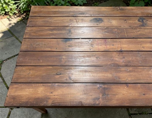 Wood Folding Table (72x36) Reclaimed Wood Farmhouse Dining Table A167