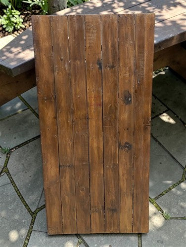 Wood Folding Table (72x36) Reclaimed Wood Farmhouse Dining Table A167