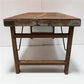 Wood Folding Table (68.5x32) Reclaimed Wood Farmhouse Dining Kitchen Table A169