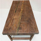 Wood Folding Table (68.5x32) Reclaimed Wood Farmhouse Dining Kitchen Table A169