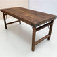 Wood Folding Table (68.5x32) Reclaimed Wood Farmhouse Dining Kitchen Table A169