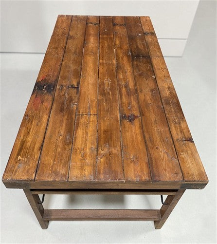 Wood Folding Table (72x36) Reclaimed Wood Farmhouse Dining Table A170