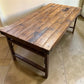 Wood Folding Table (72x36) Reclaimed Wood Farmhouse Dining Table A171