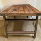 Wood Folding Table (72x36) Reclaimed Wood Farmhouse Dining Table A171