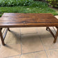 Wood Folding Table (72x36) Reclaimed Wood Farmhouse Dining Table A172