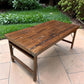 Wood Folding Table (72x36) Reclaimed Wood Farmhouse Dining Table A172