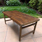 Wood Folding Table (72x36) Reclaimed Wood Farmhouse Dining Table A172