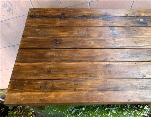 Wood Folding Table (72x36) Reclaimed Wood Farmhouse Dining Table A172
