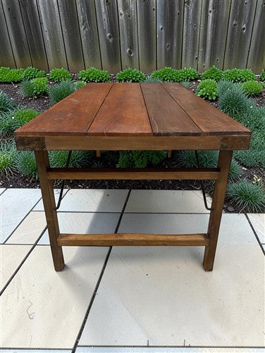 Wood Folding Table (72x36) Reclaimed Wood Farmhouse Dining Table A174