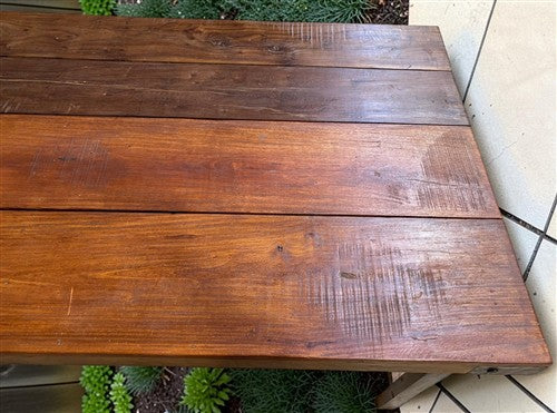 Wood Folding Table (72x36) Reclaimed Wood Farmhouse Dining Table A174