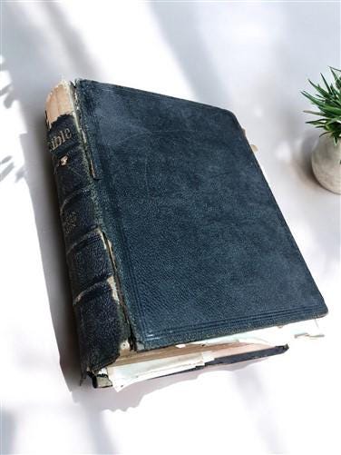 Books, Movies & Music > Books > Religion & Spirituality Books - 1901 Antique Holy Bible American Standard Ed., 1915 August...