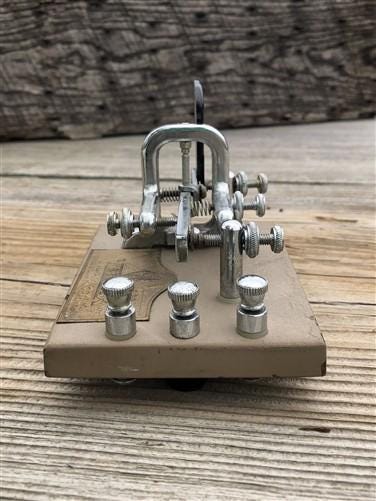 Telegraph Key, Morse Code, Vibrokeyer, Ham Radio, Iambic Paddles, Vibroplex, D