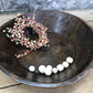 Home & Living > Kitchen & Dining > Kitchen Decor > Centerpieces & Table Decor > Centerpieces - Dark Wood Bowl, Rustic Farm...