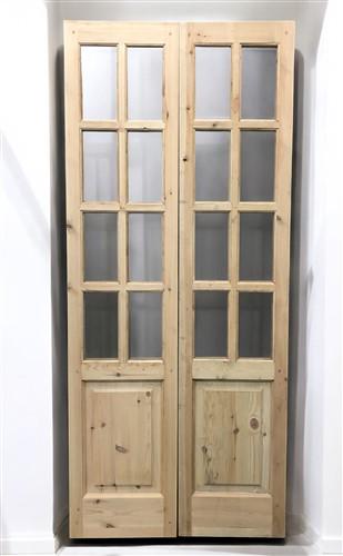 Home & Living > Home Improvement > Doors & Locks > Doors - French Double Door (36x84.75) 8 Pane Glass Door European Styled...