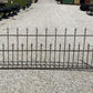 Wrought Iron Vintage Fence Panel (97.5x37.5) Architectural Salvage, Garden A18