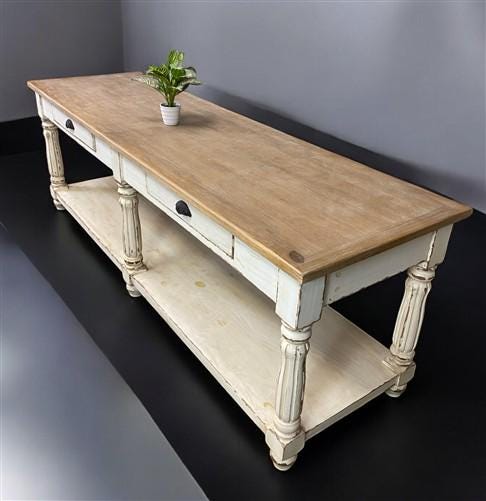 Home & Living > Furniture > Dining Room Furniture > Kitchen Islands - 8' Kitchen Island with Drawers, Store Counter, Store...