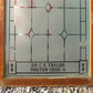 Etched Frosted Clear Glass Vintage Church Window, Architectural Art Glass, E