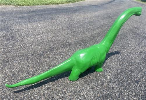 Dinosaur Brachiosaurus, Cast Aluminum Statue, Outdoor Yard Art, Brontosaurus
