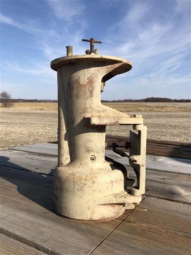 table base - Industrial Machine Parts, Cast Iron Table Base, Steampunk Aesthetic by The Old Grainery (bench base, cast iro...