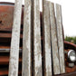 6 Barn Wood Reclaimed Planks, Wall Siding Boards, Vintage Art Craft Lumber, A67