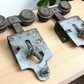 Home & Living > Home Improvement > Hardware - Vintage Pocket Door Hardware, Barn Door Rolling Architectural Salvage A10 by...