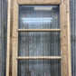 Antique French Single Door (27x91.5) Glass Pane Door with Jamb, Encased Door T28