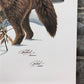 Art & Collectibles > Prints > Lithographs - Richard Timm, Coyote, Signed Print, 28x22 Wade Collection, Plate 21 by The Old...