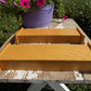 Home & Living > Storage & Organization > Shelving - 2 Wall Hanging Church Pew Shelf Racks Plate Hymnal Book Recipe Card Sp...