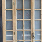 Antique French Double Doors (71x88) Frosted Glass European SideLite Jamb C14