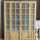 Antique French Double Doors (71x88) Frosted Glass European SideLite Jamb C10
