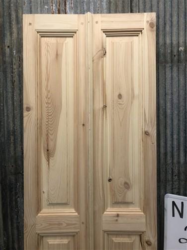French Double Doors (24x80.5) Raised Panel Doors, European Styled Doors NM7