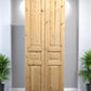 French Double Doors (36x96) Raised Panel Doors, European Styled Doors NM6