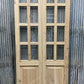 French Double Door (32.25x80.5) 8 Pane Glass Door European Styled, EM36-A