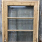 Antique French Single Door (32x79.5) Glass Pane Door with Jamb, Encased Door T37