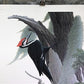 Art & Collectibles > Prints > Lithographs - Richard Sloan, Woodpecker, Signed Print, 28x22, Wade Collection, Plate 48 by T...
