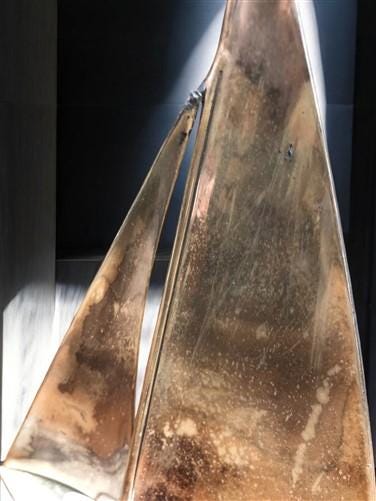 Home & Living > Home Decor > Home Accents > Statues - Sailboat Sculpture, Metal Bookend Paperweight, Nautical Study Librar...
