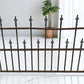 Wrought Iron Vintage Fence Panel (97x40.5) Architectural Salvage, Garden Art A20