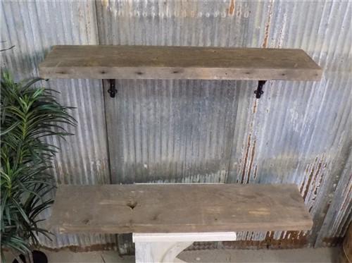 Floating shelf - 2 Floating Shelves, Pine 2X10 Wood Fireplace Mantel, Wall Mount Rustic Beams O, by The Old Grainery