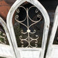 Home & Living > Home Decor > Wall Decor > Wall Hangings - 3 French Country Wood Metal Window Frame, Architectural Frame, F...