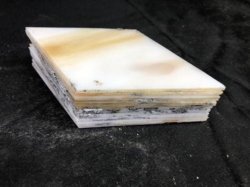 10 Stained Slag Glass Diamond Panes, Reclaimed Church Window Art Glass Pieces A