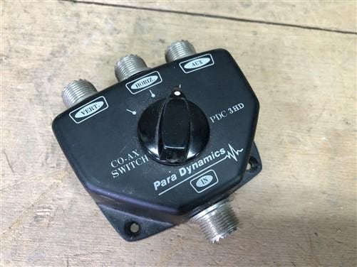 Para Dynamics PDC 3HD Co-Ax Switch, Vintage Ham Radio