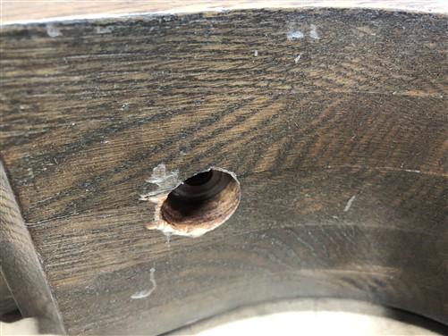 3 Wooden Piano Legs, Ornate Harvest Folk Art Table Legs, Vintage Furniture Legs