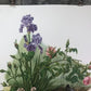 Art & Collectibles > Prints > Lithographs - Maryrose Wampler, Iris & Old Roses, Signed Print, 28x22 Wall Art, Plate 3 by T...