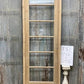 Antique French Single Door (29x94.5) Glass Pane Door with Jamb, Encased Door T51