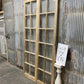 Antique French Double Doors (44x87.5) European Doors, 12 Pane Glass Doors, G164