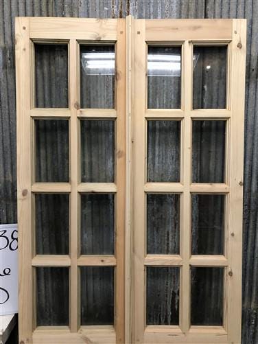 Home & Living > Home Improvement > Doors & Locks > Doors - French Double Door (36.5x80.5) 8 Pane Glass Door European Style...